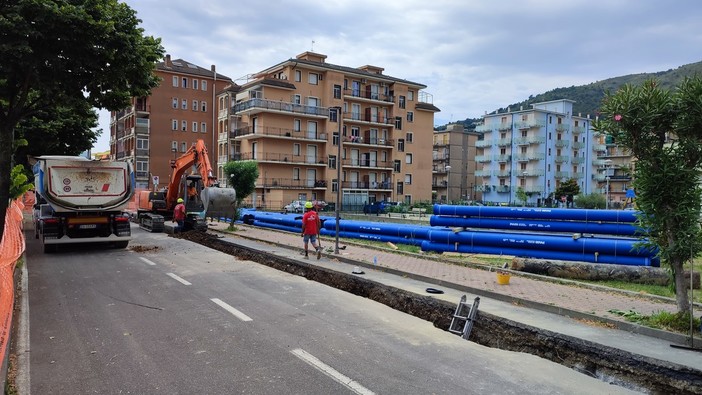 Andora, nuovo punto di adduzione dell'acqua dall'imperiese: in realizzazione il collegamento Chiappone-Roja Andora, nuovo punto di adduzione dell'acqua dall'imperiese: in realizzazione il collegamento Chiappone-Roja