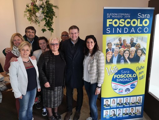 Elezioni Pietra, l'onorevole Carlo Fidanza ha incontrato la candidata sindaco Sara Foscolo: &quot;Una persona di assoluta qualità&quot; (VIDEO)