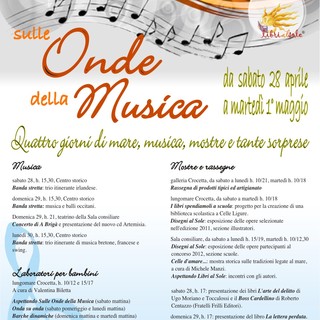 A Celle Ligure "Sulle onde della musica"