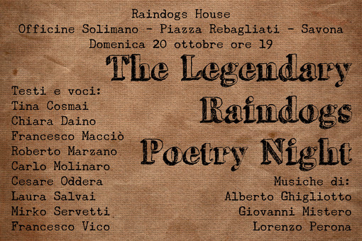 Locandina dell'evento