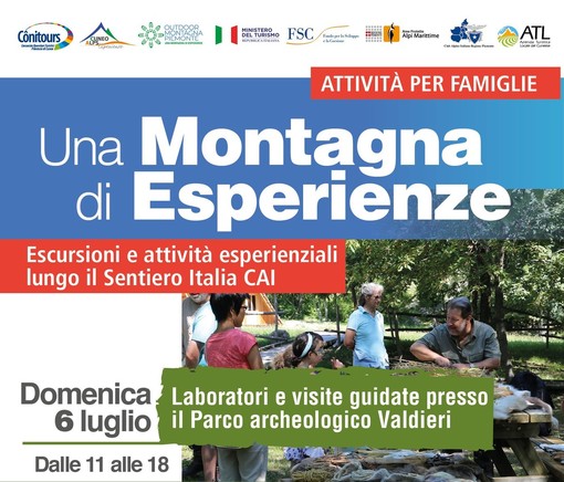 2° appuntamento del progetto “Una Montagna di Esperienze” presso il Parco Archeologico di Valdieri