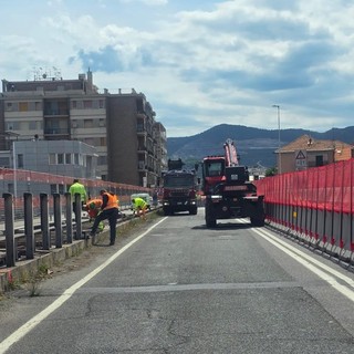 Ponte sul Quiliano, Anas chiarisce: “Le opere nel torrente sono autorizzate e necessarie al cantiere”