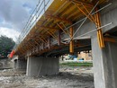 Ponte Italia ’61: gettata la terza campata, la prossima settimana il varo delle ultime travi