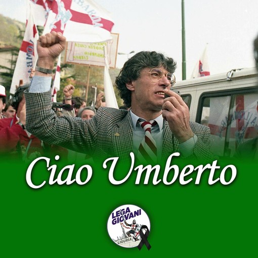 Morte di Umberto Bossi, cordoglio della Lega Giovani Liguria: "Un gigante della politica, senza paura e davvero libero" Morte di Umberto Bossi, cordoglio della Lega Giovani Liguria: "Un gigante della politica, senza paura e davvero libero"