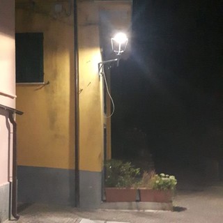 Stella, nuova illuminazione a led nella frazione di Santa Giustina (FOTO)