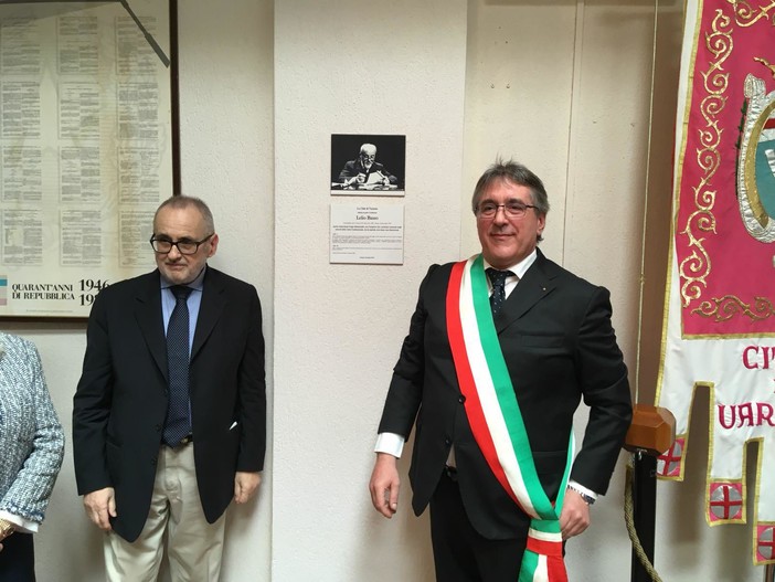 Varazze intitola la sala consiliare al padre costituente e concittadino Lelio Basso