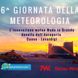 #GiornataMeteo6: appuntamento con la 6° Giornata della meteorologia il prossimo 11 marzo all'Aeroporto Levaldigi di Cuneo