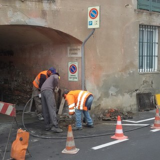 Albissola Marina, al via i lavori di regimazione delle acque bianche in Via Salomoni