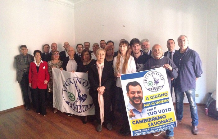 Savona, la Lega Nord per Ilaria Caprioglio sindaco: tra i nomi in lista tre stranieri e il rappresentante del Partito Pensionati
