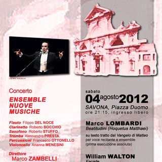locandina Concerto Ensemble Nuove Musiche