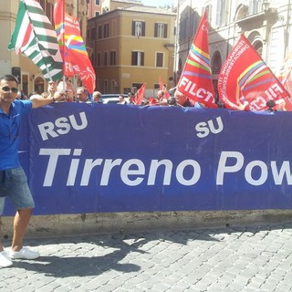Il Governo deve affrontare il tema del piano energetico nazionale: anche i lavoratori della Tirreno Power in presidio