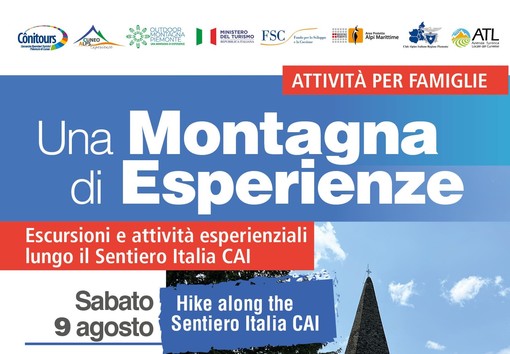 “Una Montagna di Esperienze”: escursioni e attività per famiglie lungo il Sentiero Italia CAI alla scoperta delle valli alpine cuneesi