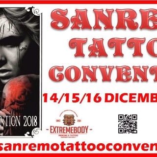 Sanremo Tattoo Convention: conto alla rovescia per la sesta edizione dal 14 al 16 dcembre con artisti di fama internazionale