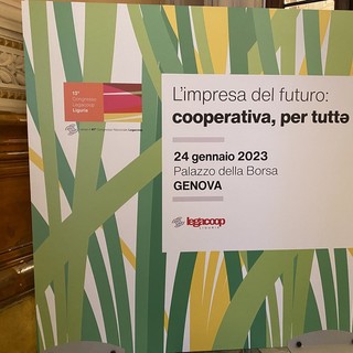 Cooperative, lavoro e futuro: un modello di impresa possibile al centro del 13° Congresso di LegaCoop Liguria (Video)
