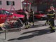 Albenga, l'associazione &quot;Civico 41&quot; dona una barella toboga taglia XL ai vigili del fuoco (FOTO)