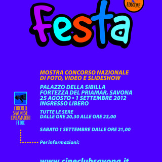 Savona, al Palazzo della Sibilla "Festa dell'immagine"