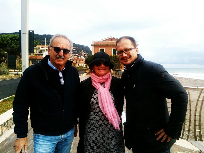 Lunardon e De Vincenzi a Pietra e Borgio: "Più certezze per i gestori di stabilimenti balneari" (FOTO e VIDEO)