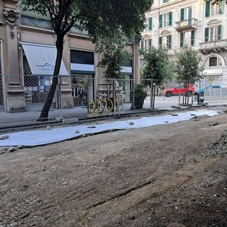 Savona, lavori in Corso Italia: richiesta urgente alla Soprintendenza per demolire il manufatto scoperto sotto l’asfalto