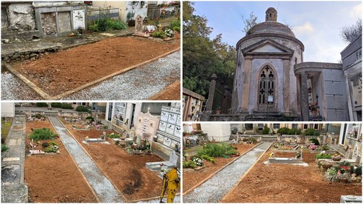 Conclusi i lavori nel cimitero di Verezzi: spazi recuperati e attenzione alla tomba dei Cucchi (FOTO) Conclusi i lavori nel cimitero di Verezzi: spazi recuperati e attenzione alla tomba dei Cucchi (FOTO)