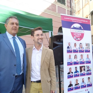 Loano, Toti incorona Lettieri sindaco e scarica Isella: "Le singole ambizioni non oscurino i progetti. Chiaro da che parte stiamo" Loano, Toti incorona Lettieri sindaco e scarica Isella: "Le singole ambizioni non oscurino i progetti. Chiaro da che parte stiamo"