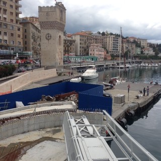 Savona pronta a festeggiare per Capodanno il nuovo ponte mobile: oggi riapre il cantiere