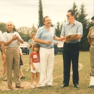 Cerimonia di consegna attestato di Socio Onorario al Cav. Lodovico Cappato, storico vice sindaco di Garlenda