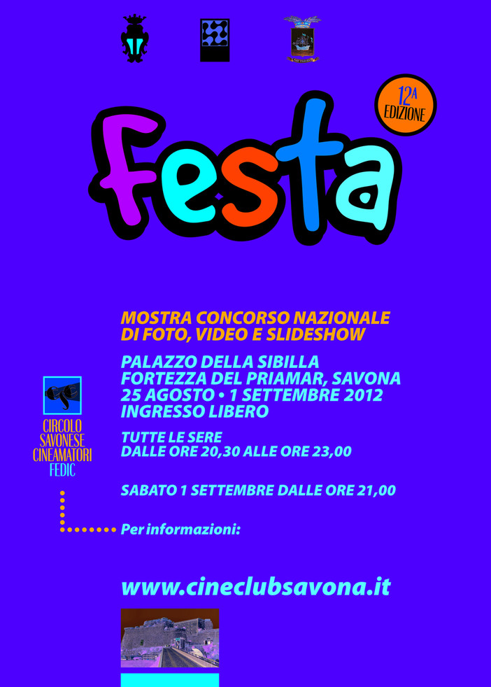 Savona, al Palazzo della Sibilla "Festa dell'immagine"