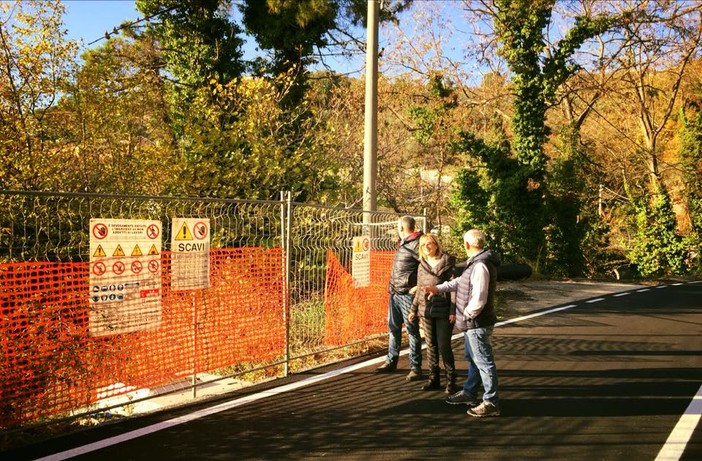 Immagine di repertorio: un sopralluogo di Luana Isella nell'entroterra Immagine di repertorio: un sopralluogo di Luana Isella nell'entroterra