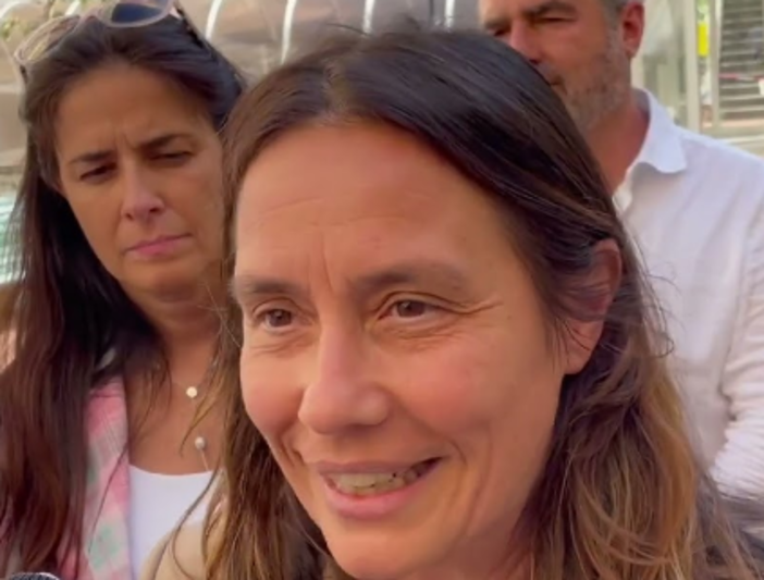 Il ministro per le Disabilità Alessandra Locatelli in visita a Borghetto