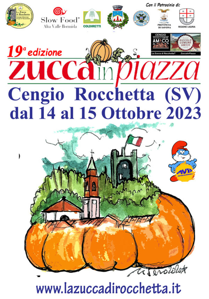 Rocchetta di Cengio: fervono i preparativi per la 19° edizione di "ZuccaInPiazza" Rocchetta di Cengio: fervono i preparativi per la 19° edizione di "ZuccaInPiazza"