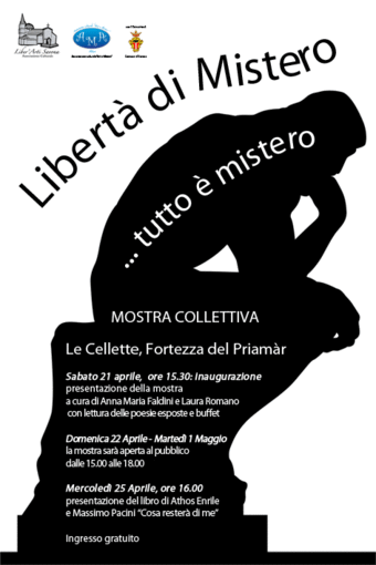 Savona, inaugurazione della collettiva d'arte “Libertà di mistero..tutto è mistero” Savona, inaugurazione della collettiva d'arte “Libertà di mistero..tutto è mistero”