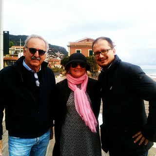 Lunardon e De Vincenzi a Pietra e Borgio: "Più certezze per i gestori di stabilimenti balneari" (FOTO e VIDEO)