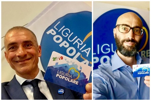 Tesseramento Liguria Popolare, l’annuncio del Presidente Andrea Costa e del Capogruppo Gabriele Pisani