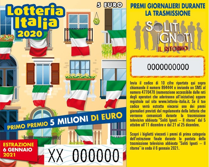 Natale in arrivo, anche la Lotteria Italia
