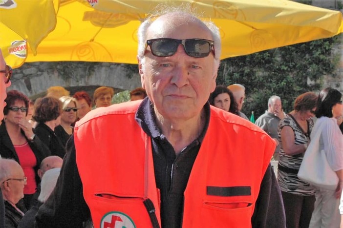 La Croce Bianca di Calice in lutto per la scomparsa del milite e ex presidente Luigi Rossello