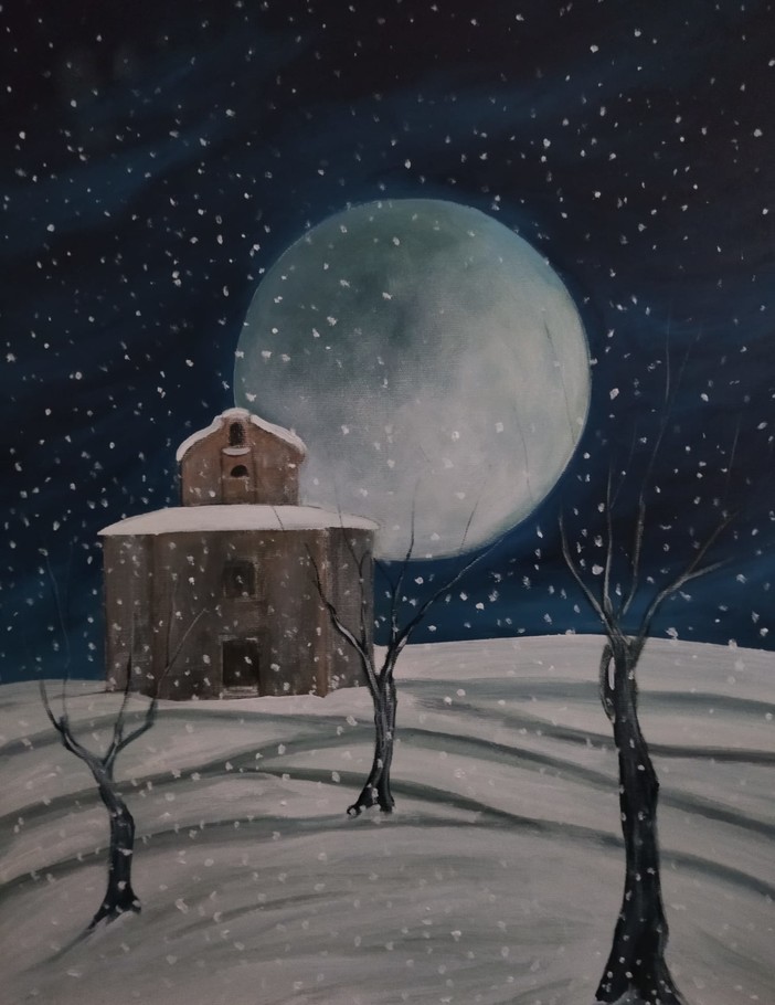 Occhi puntati all’insù per la luminosissima Luna piena della Neve Occhi puntati all’insù per la luminosissima Luna piena della Neve