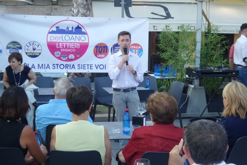 Elezioni Loano, Lettieri esalta la sua lista: "Rappresenta veramente la nostra comunità" (FOTO e VIDEO) Elezioni Loano, Lettieri esalta la sua lista: "Rappresenta veramente la nostra comunità" (FOTO e VIDEO)