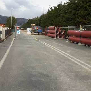 Proseguono i lavori tra Albenga e Ceriale, Giordano: "Strada chiusa ancora a lungo
