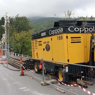 Giustenice, in corso i lavori di messa in sicurezza e sistemazione idrogeologica del tratto di strada comunale Via Costa - San Michele