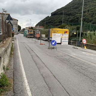 Finale Ligure, avviati i lavori di ricostruzione dell'argine sinistro del Pora: semestre decisivo per i lavori pubblici
