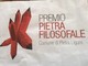 Nella foto: il logo realizzato da Sergio Olivotti per il concorso letterario dell'associazione Pietra Filosofale