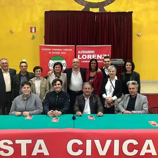 Comunali Carcare, i prossimi appuntamenti elettorali della lista civica 'Lorenzi Sindaco'