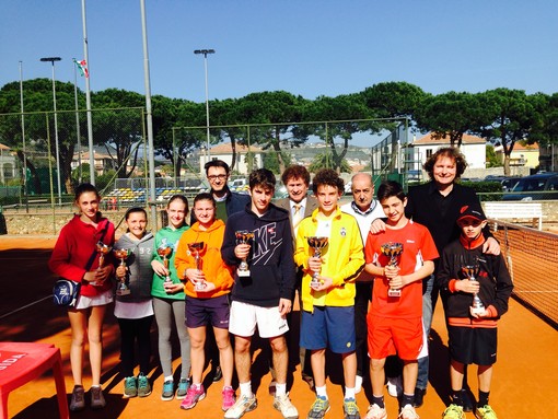 Loano, tennis: premiazione torneo giovanile di macroarea nord ovest