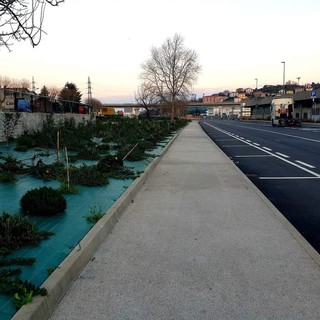 Percorso pedonale e ciclopedonale da Sant'Ermete fino all'ex ponte Ocv di Vado: conclusi i lavori (FOTO)
