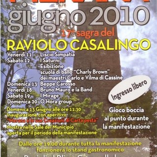Merana: la 17a “Sagra del raviolo casalingo” vi aspetta