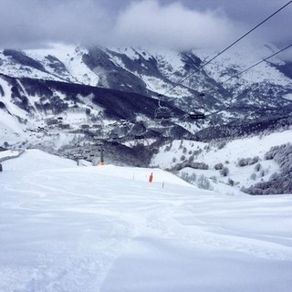 A Finale Ligure stand della "Riserva Bianca" Limone-Piemonte