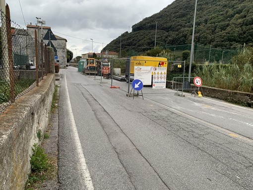 Finale Ligure, avviati i lavori di ricostruzione dell'argine sinistro del Pora: semestre decisivo per i lavori pubblici
