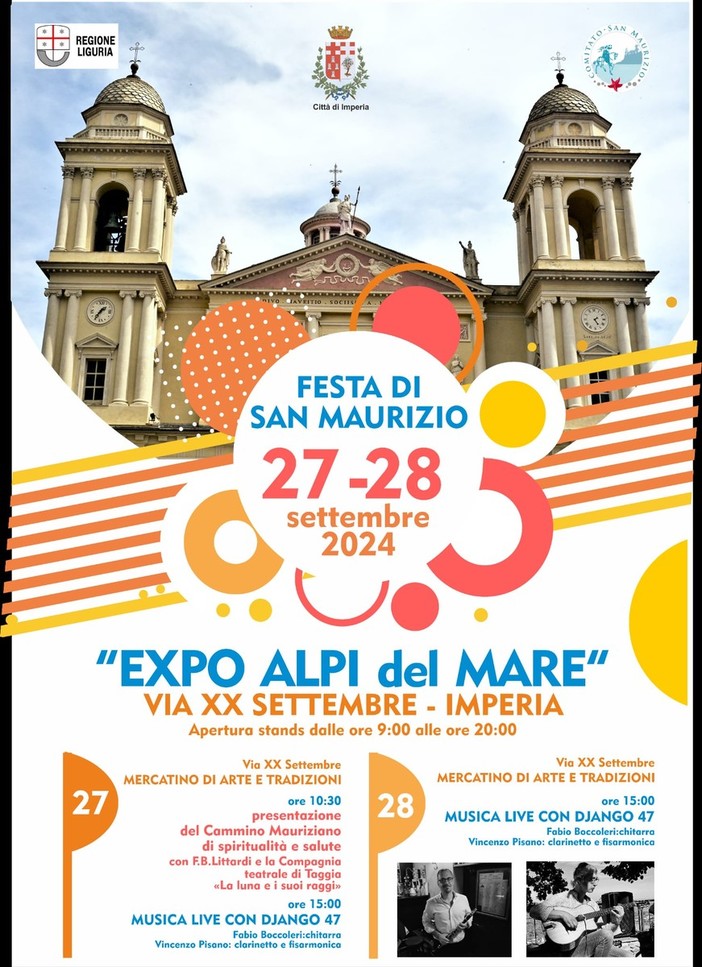 La Festa di San Maurizio: un weekend di tradizione e cultura a Imperia La Festa di San Maurizio: un weekend di tradizione e cultura a Imperia