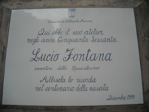 Grande successo ad Albissola Marina per la mostra “Nascita della Materia. Lucio Fontana e Albisola” Grande successo ad Albissola Marina per la mostra “Nascita della Materia. Lucio Fontana e Albisola”