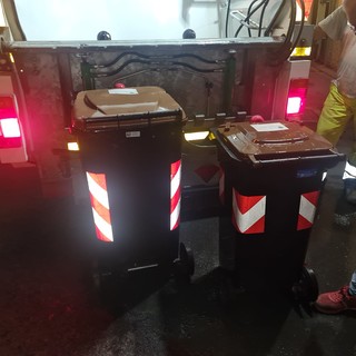 Albenga, iniziato il lavaggio dei cassonetti dell'umido nelle frazioni